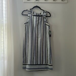 Brand new never worn. Blue and white